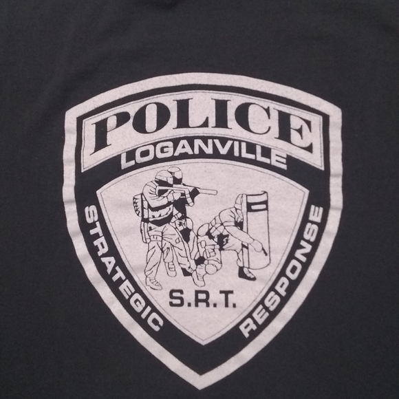LOGANVILLE POLICE GRAPHIC TEE - Picture 5 of 7